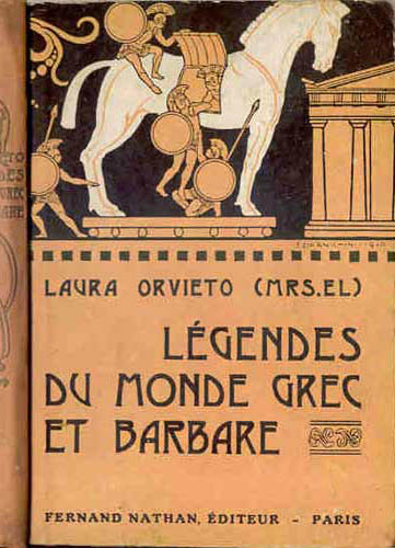 Légendes du Monde grec et barbare, 1930. Illustrateur : Ezio Anichini