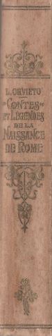 Contes et Légendes de la naissance de Rome, 1932. Type 1. Dos