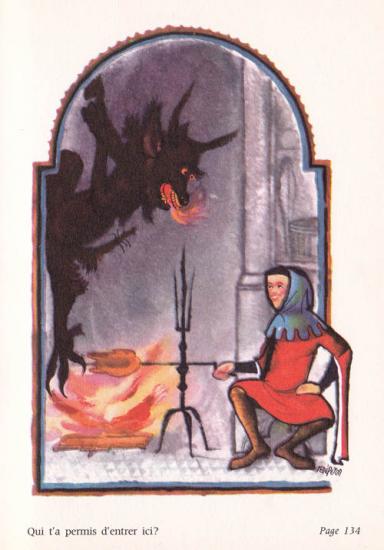 Illustration de Contes et Légendes d'Auvergne, réédition 1965