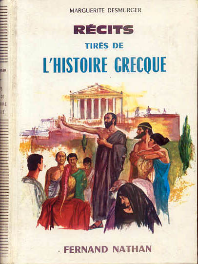 Récits tirés de l'Histoire grecque, 1970. Type 4. Illustrateur : Jacques Pecnard