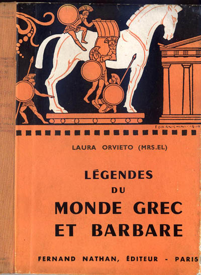 Légendes du Monde grec et barbare, 1955. Type 2 V. Illustrateur : Ezio Anichini