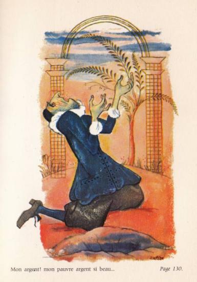 Illustration de Contes et Récits tirés du Théâtre de Molière, réédition 1965