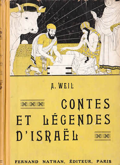 Contes et Légendes d'Israël, 1928. Type 1. Illustrateur : Joseph Kuhn-Régnier
